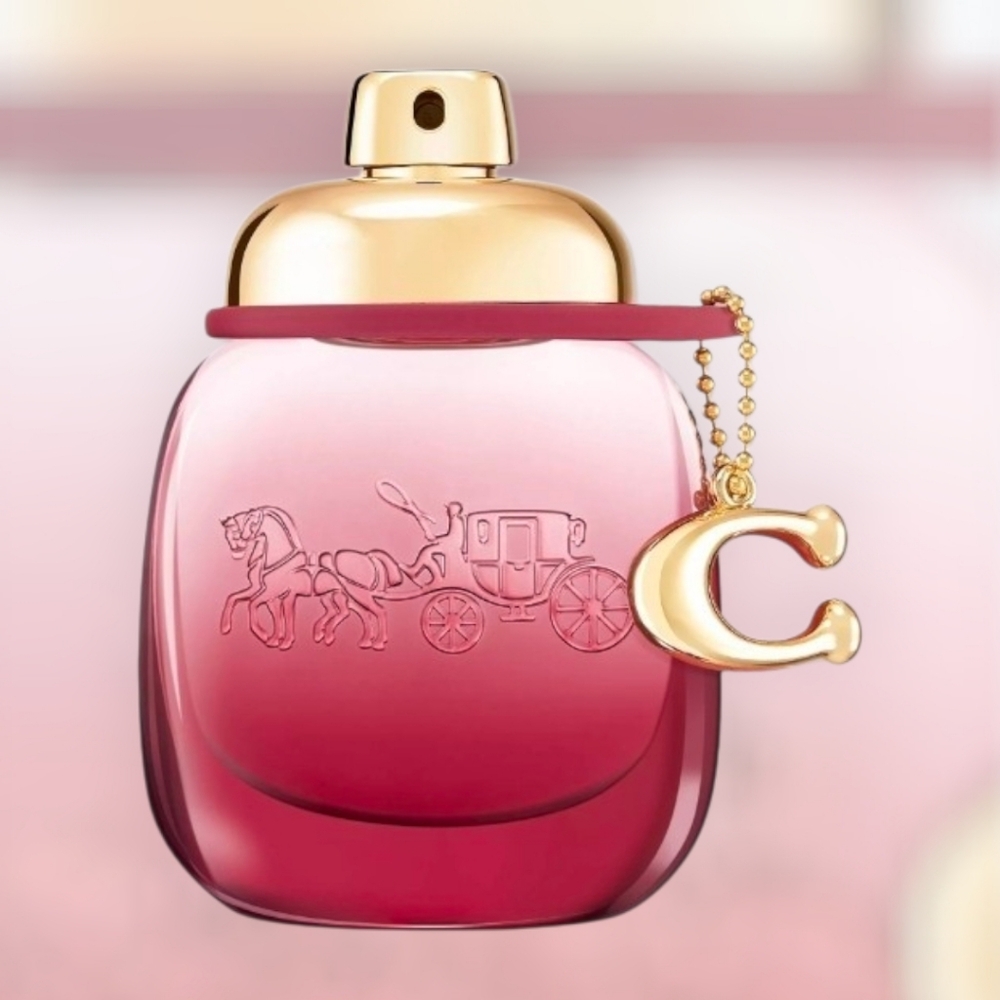 Coach Wild Rose Eau De Parfum 1 Oz Full Size New Sealed Bottle Beautiful Scent - Picture 3 of 12
